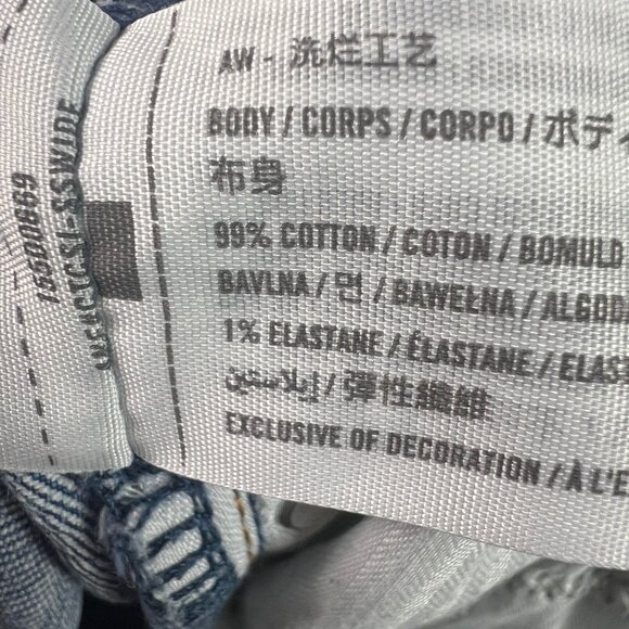 Abercrombie Fitch Jeans Womens 39x28* High Rise Ankle Straight Blue Denim Tag 35 - Picture 6 of 16